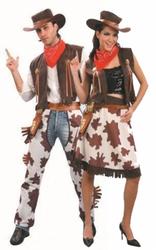 View Item Cowboy & Cowgirl Couples Fancy Dress Costume