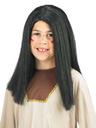 View Item Boys Black Indian Wig