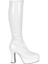 View Item Ladies' 1960s White Go Go Dancer Platform Boots