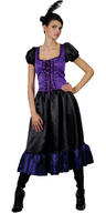 View Item Ladies Purple Saucy Saloon Girl Costume