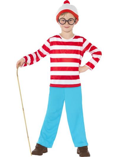 View Item Kids' Wheres Wally Fancy Dress Costume