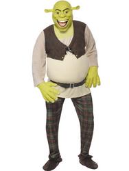 View Item Mens' Shrek Fancy Dress Costume