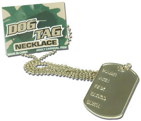 View Item Dog Tag Necklace