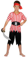 View Item Boys' High Seas Pirate Costume