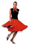 View Item 50s Red Rock N Roll Skirt Costume