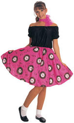 View Item Ladies' 50s Dancing Girl Fancy Dress Costume