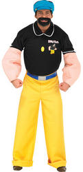 View Item Men's Popeye Brutus Fancy Dress Costume