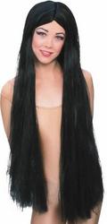 View Item Ladies' Long Black Witch Wig