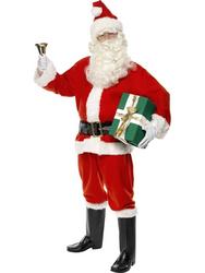 View Item Adult's Deluxe Santa Claus Fancy Dress Costume