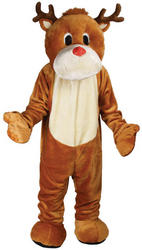 View Item Adults Reindeer Mascot Costume