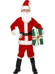 View Item Kid's Deluxe Santa Claus Fancy Dress Costume