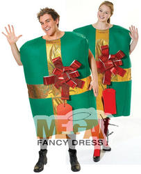 View Item Christmas Present Fancy Dress Costume