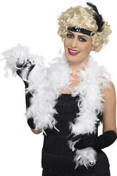 View Item White Feather Boa