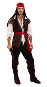 View Item Men's Caribbean Pirate Fancy Dress Costume