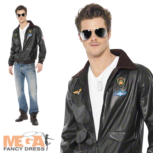 mens official top gun bomber jacket 80s army fancy dress costume s top gun bomber jacket fancy dress costume 1980s 80s accessory ebay mens official top gun bomber jacket 80s army fancy dress costume s top gun bomber jacket fancy dress costume 1980s 80s accessory ebay