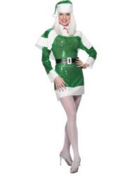 View Item Ladies Santa's Christmas Helper Fancy Dress