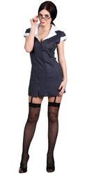 View Item Ladies' Sexy Secretary Fancy Dress Costume