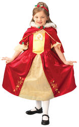 View Item Girl's Disney Princess Belle Deluxe Red Platinum Fancy Dress Costume