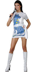 View Item Ladies' Voulez-Vous Fancy Dress Costume