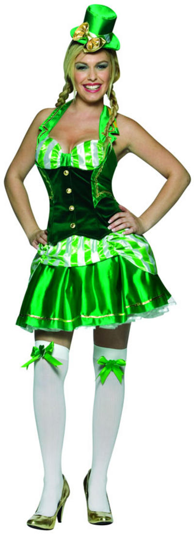 Ladies' Shamrock Sweetheart Costume
