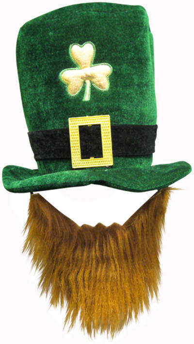Deluxe Irish Hat With Beard