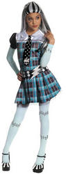 View Item Girl's Frankie Stein Monster High Fancy Dress Costume