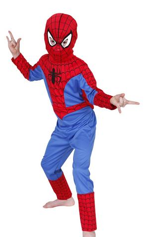 Kid's Classic Spiderman Fancy Dress Costume
