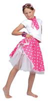 View Item Girls' Pink 1950s Rock N Roll Costume