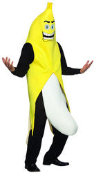 View Item Adult's Flashing Banana Costume