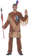 View Item Men's Native Indian Fancy Dress Costume