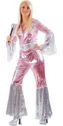 View Item Ladies' Waterloo Pink Fancy Dress Costume