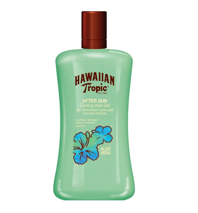 Hawaiian Tropic After Sun Gel 200ml Soothing Aloe With Vitamin E Hypoallergenic 5140