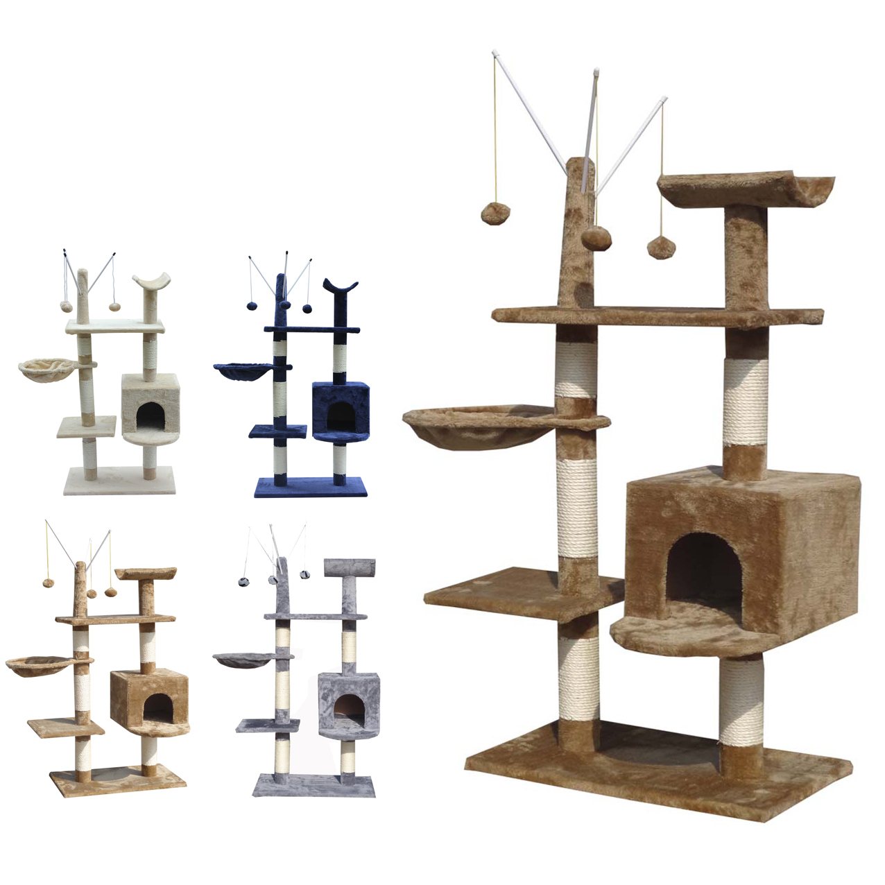 cat tree replacement toys