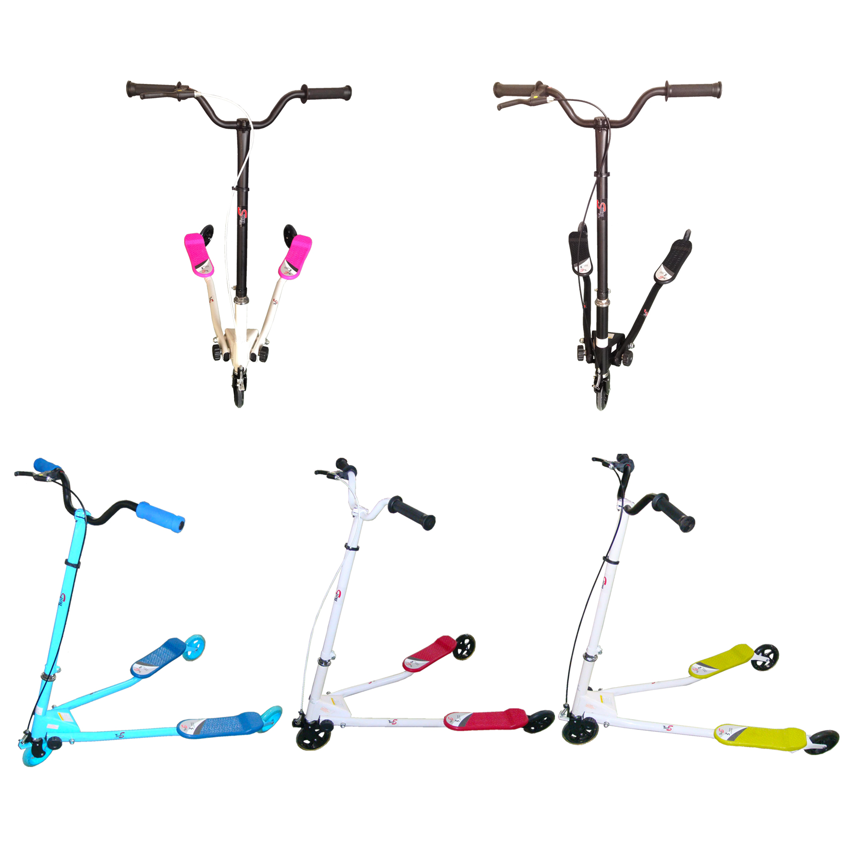 3 Räder Swing Tri Motion Slider Geflügelter Tretroller Für Kinder ...