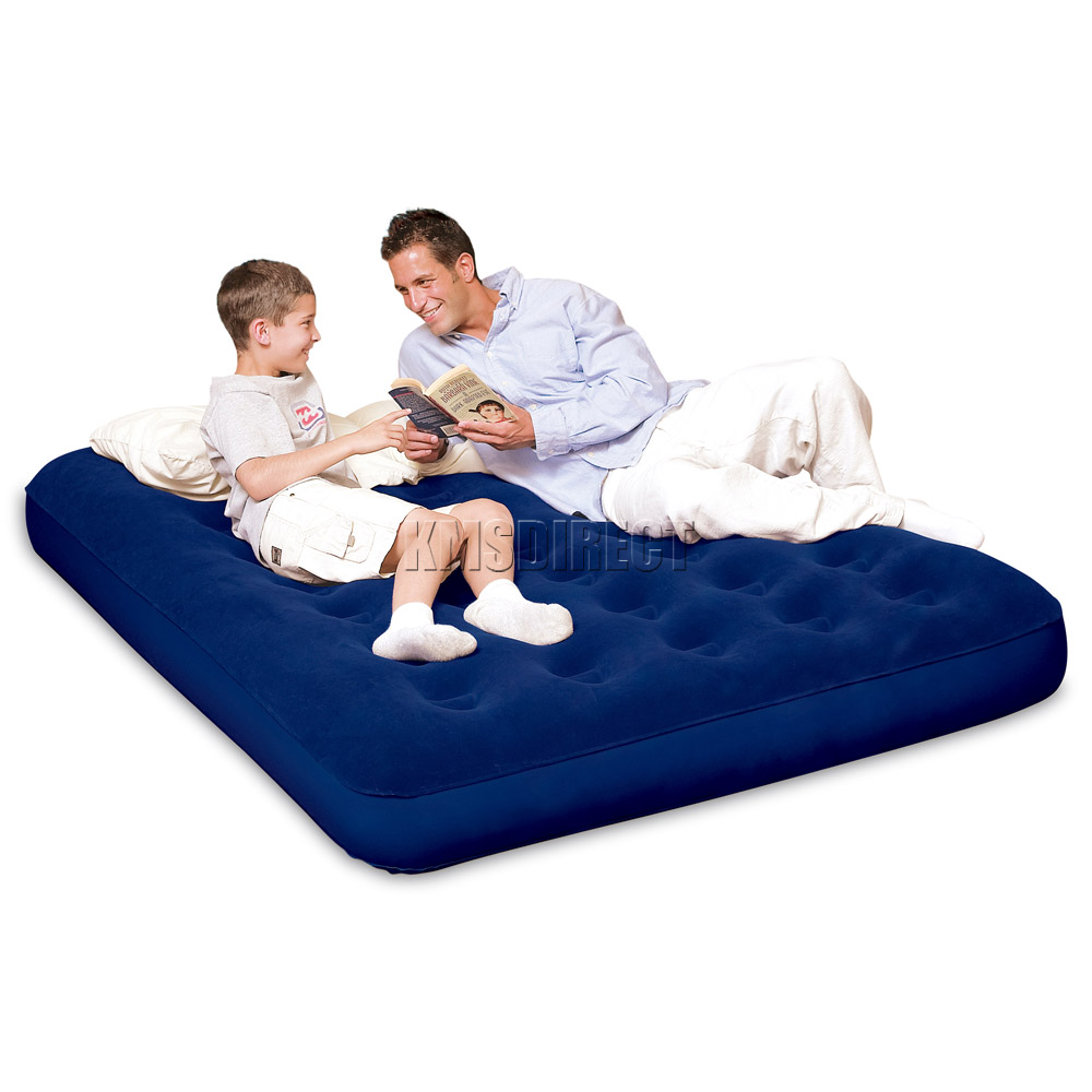 New Bestway Comfort Quest Inflatable Double Size Flocked Camping Air