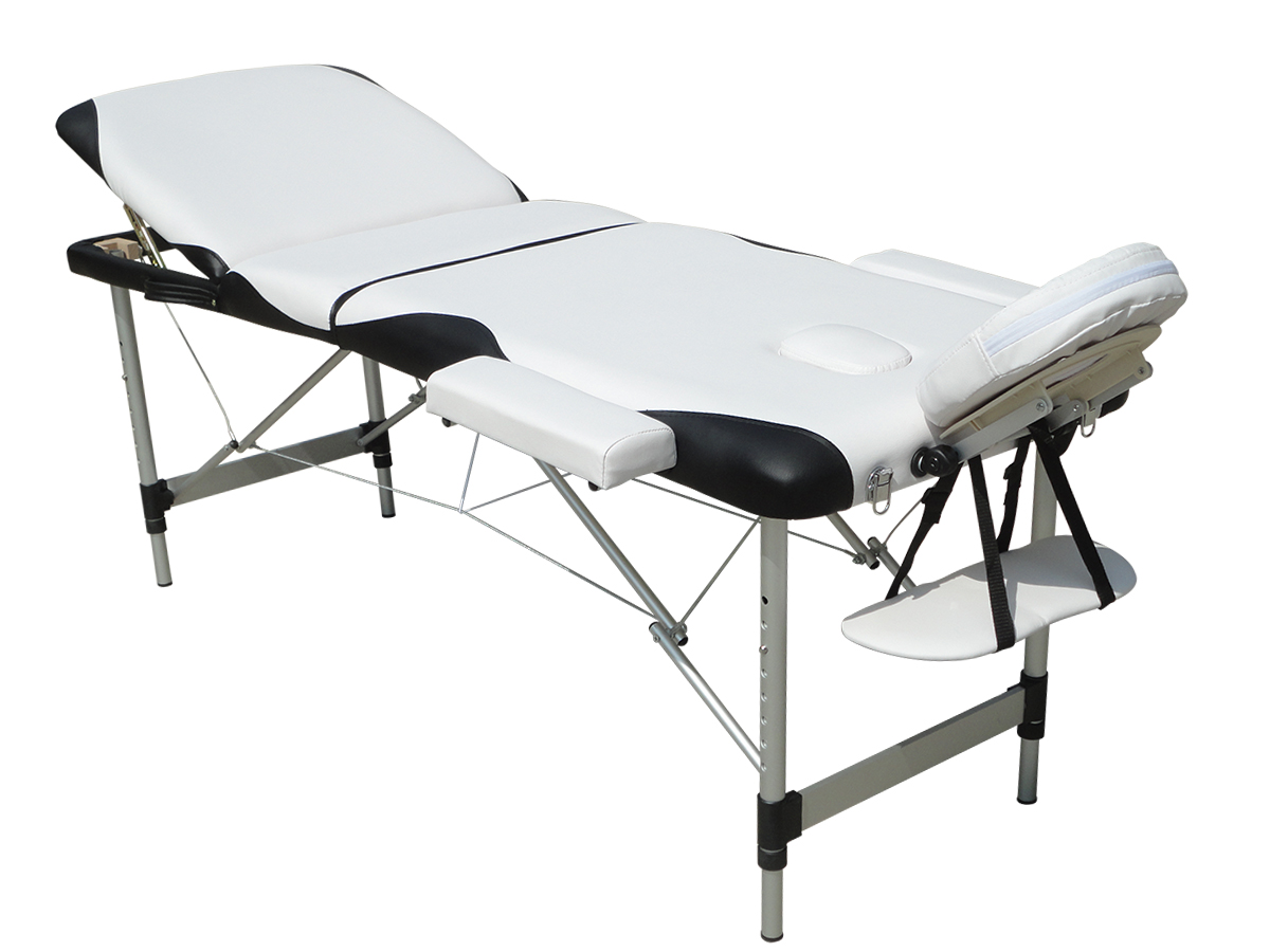 Massage Table 3 Section Lightweight Portable Folding Therapy Beauty