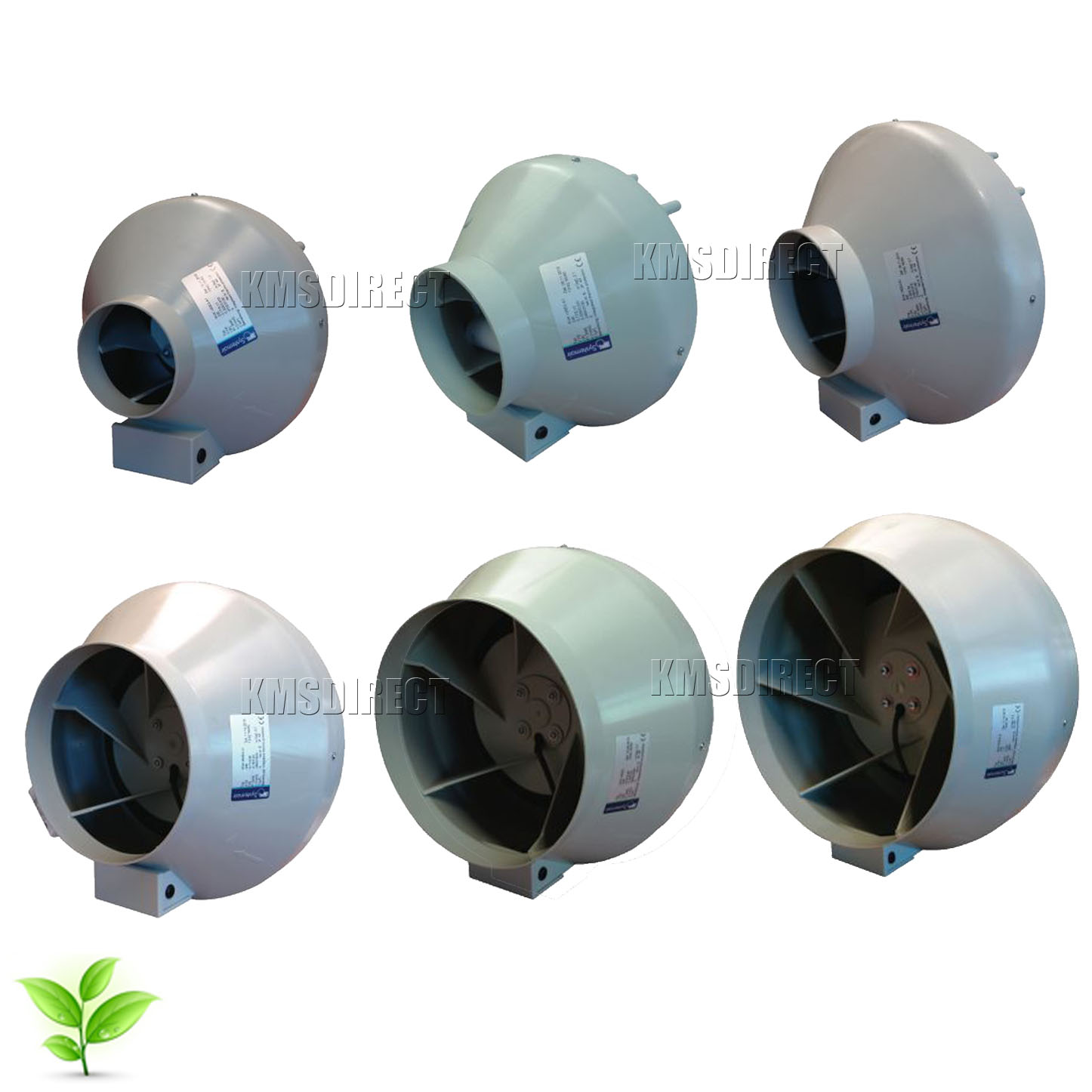 Grow Tent Hydroponic Ventilation Kit Systemair RVK Extractor Fan A1 All