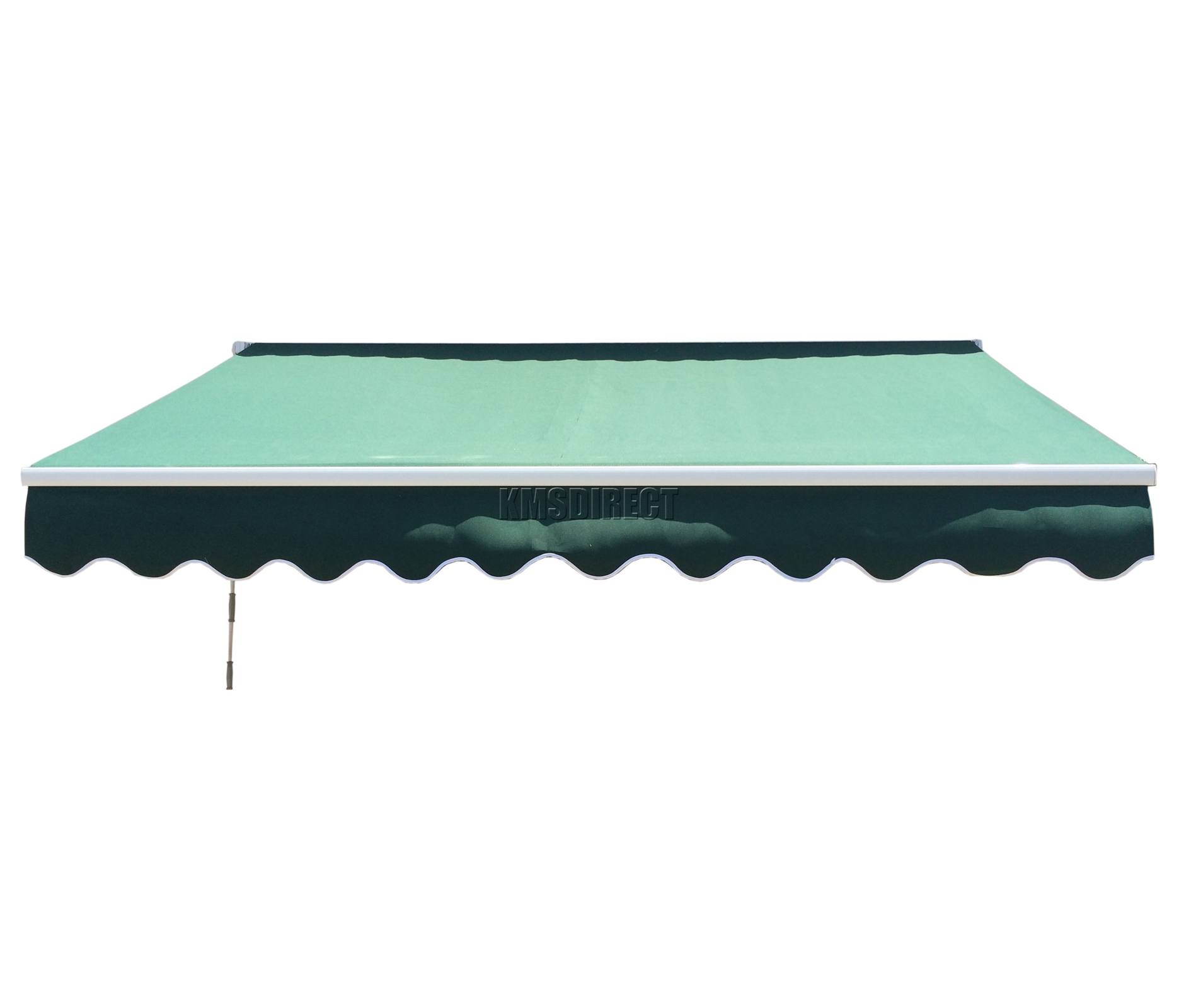 Patio Manual Alu Retractable Awning Canopy Sun Shade Shelter Green 2M x