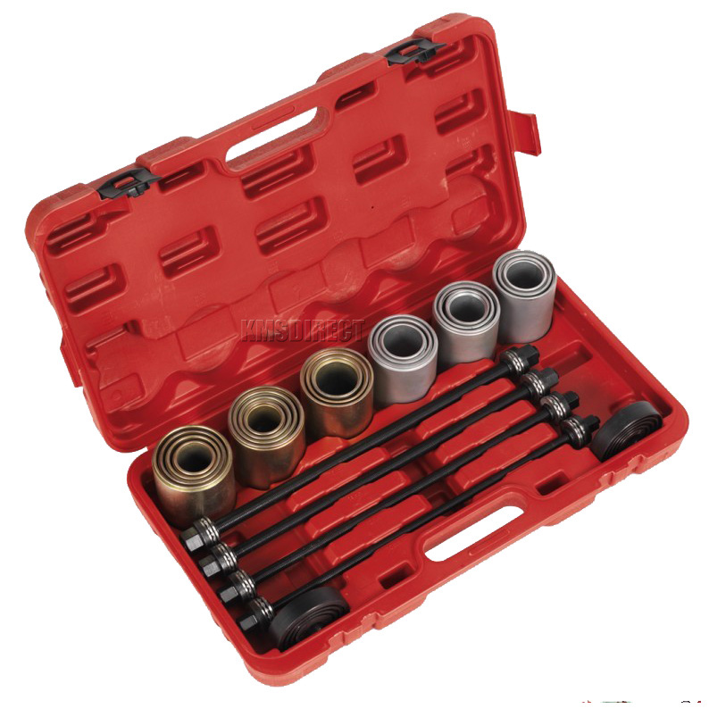 Universal Press and Pull Bush Bearing Remove Install Sleeve Tool Kit 26