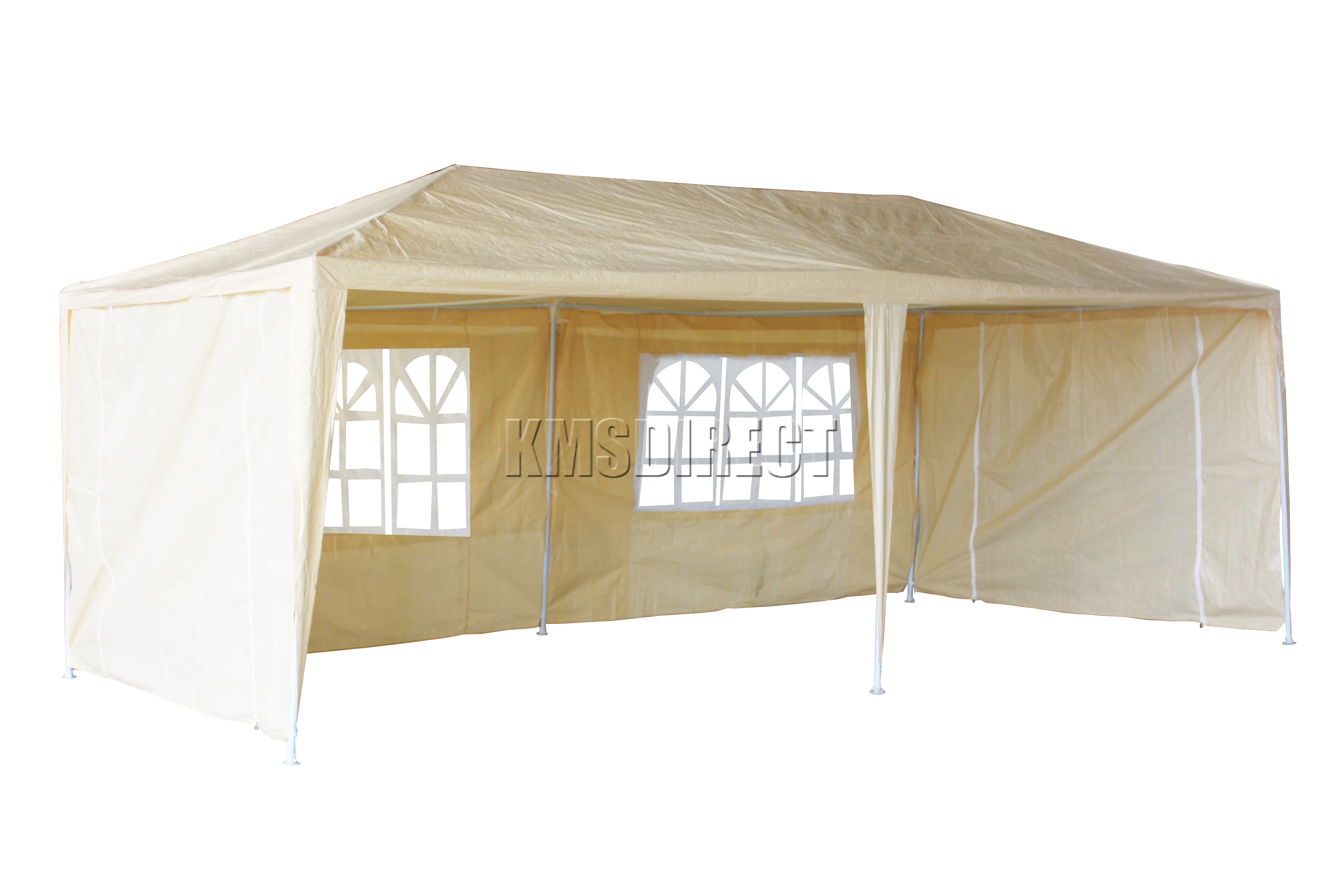 New Waterproof 3m x 6m PE Outdoor Garden Gazebo Party Tent Marquee