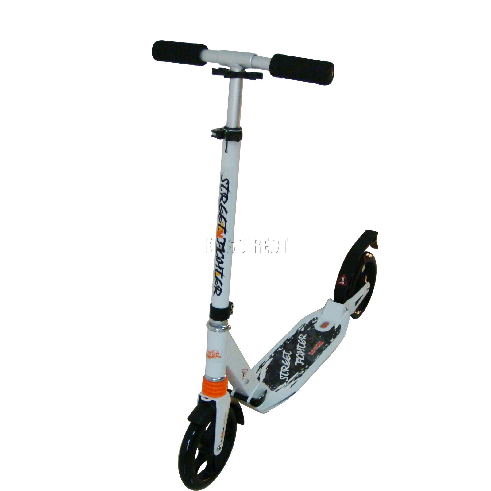 Aluminium Pro Folding Urban Push Street Kick Scooter 2 Big Wheel