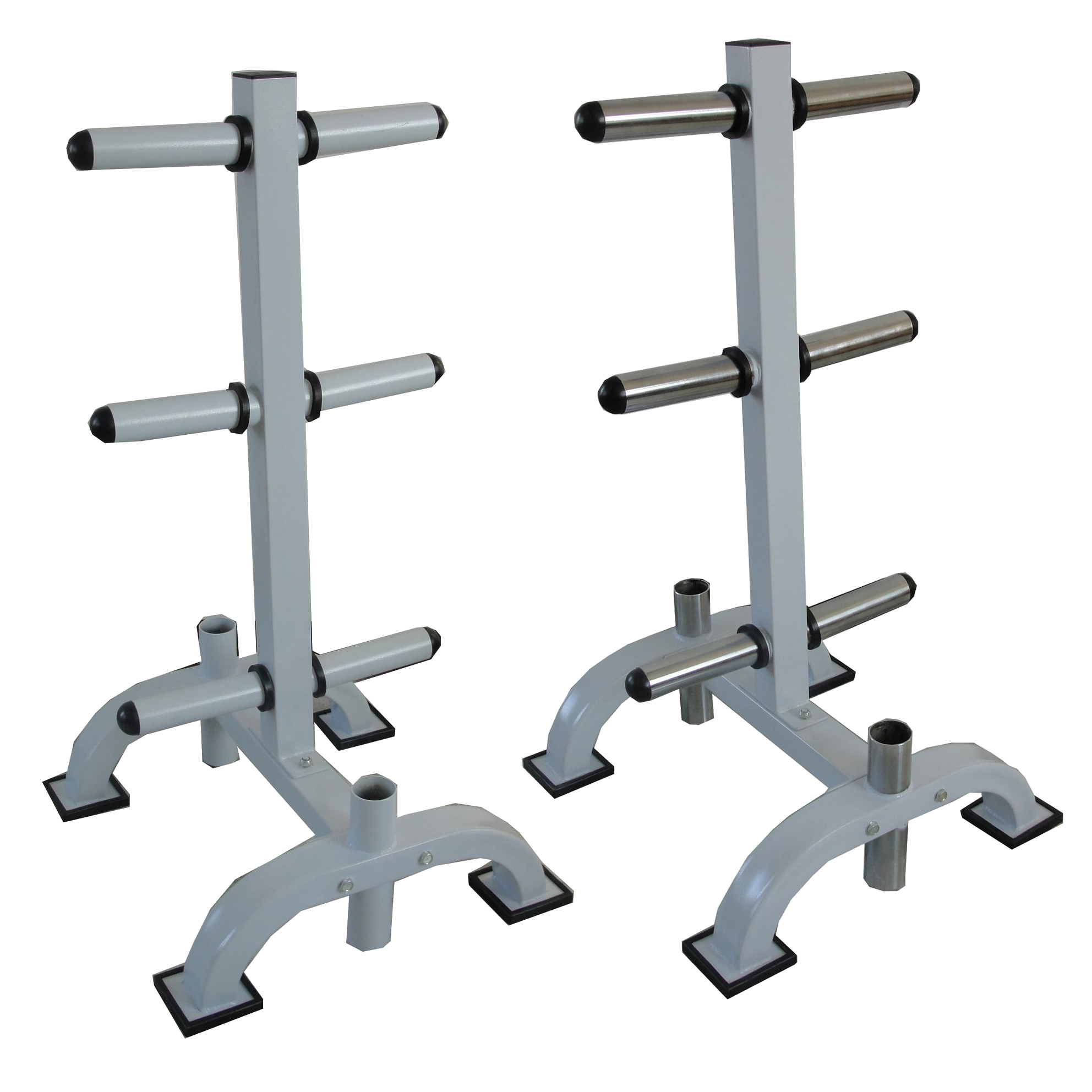 1" Standard 2" Olympic Weight Plate Disc Bar Rack Tree Storage Heavy