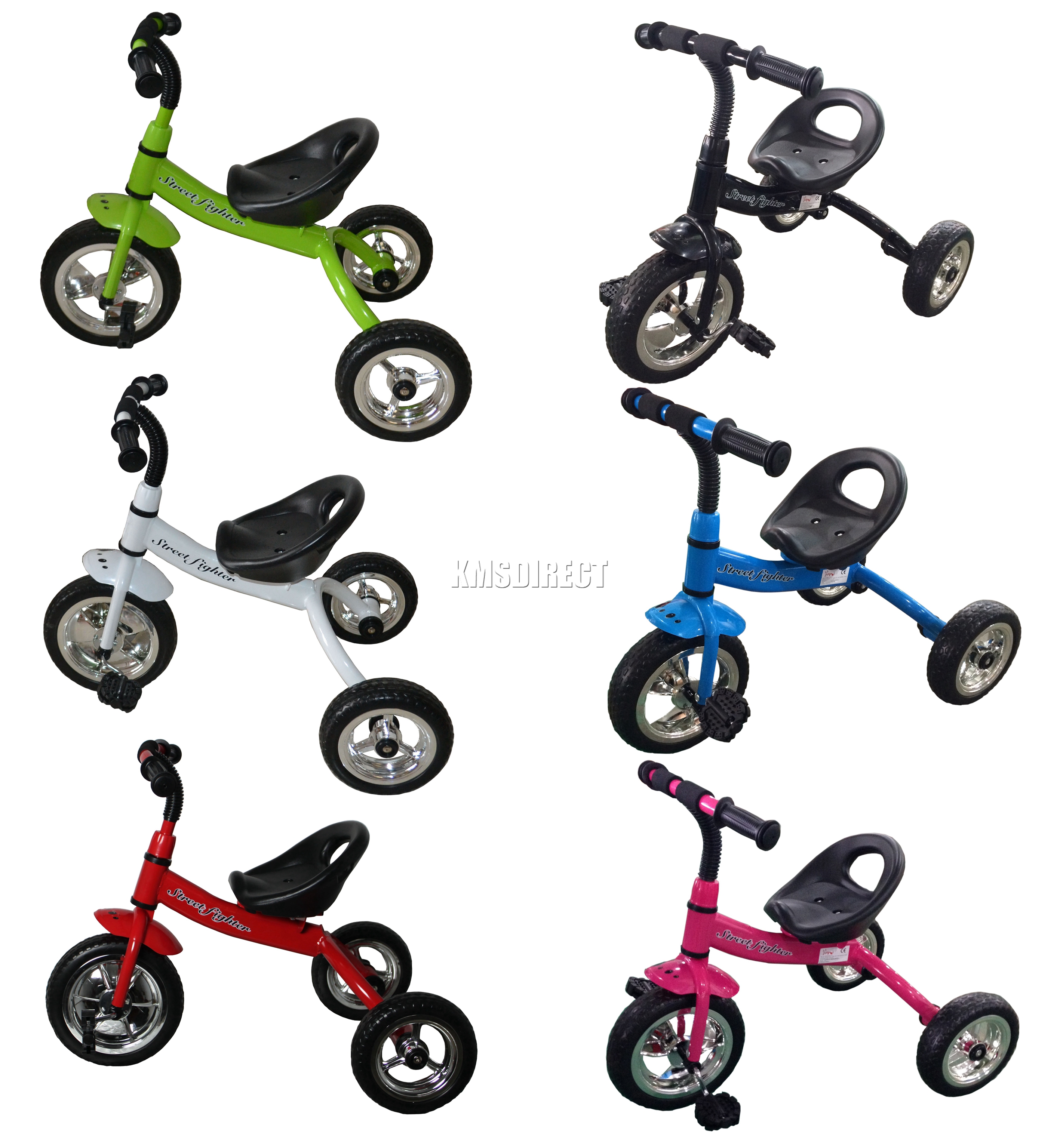 FoxHunter Child Children Kids Trike Tricycle 3 Wheeler Bike Steel Frame