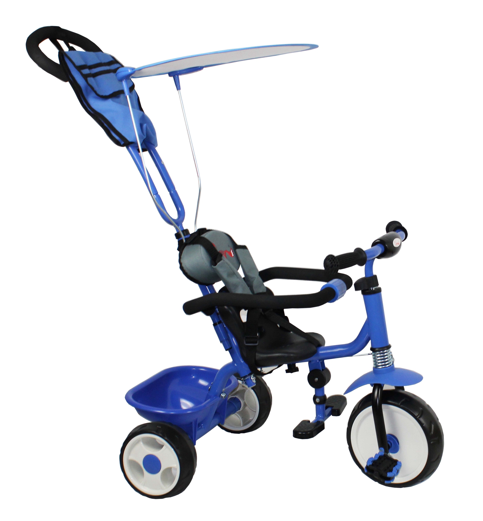 FoxHunter Kids Child Trike Tricycle 3 Wheel 4 In 1 Ride On Bike Parent