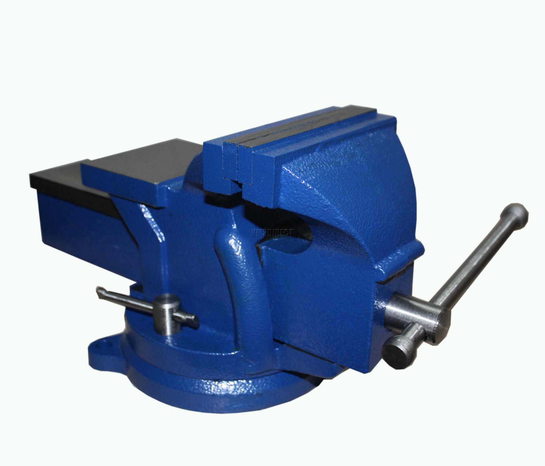 FoxHunter 125mm Bench Vice Vise 5 Inch Jaw Clamp Swivel Base for Workbench Table