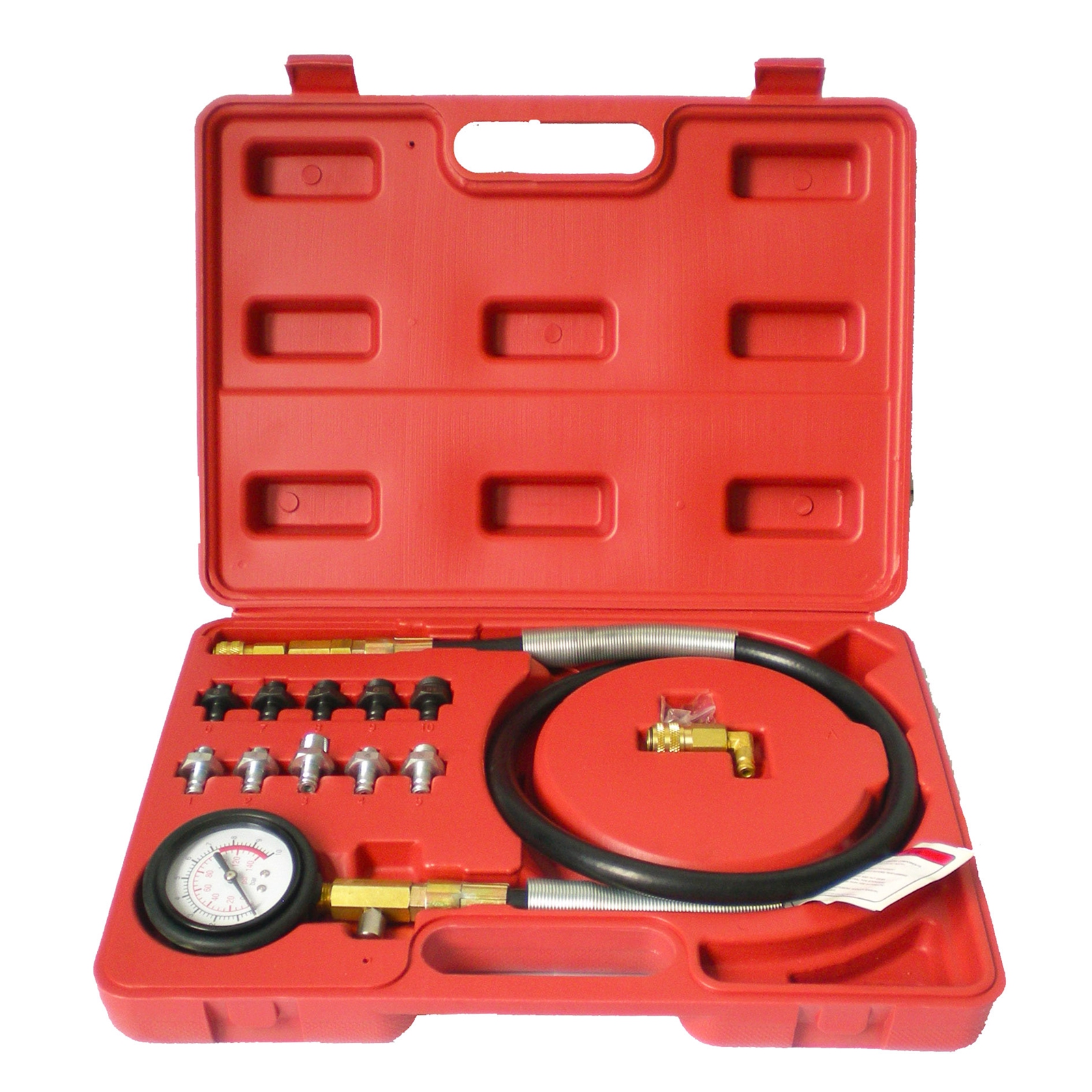 FoxHunter Engine Oil Pressure Test Kit Tester Tool Set Low Oil Warning
