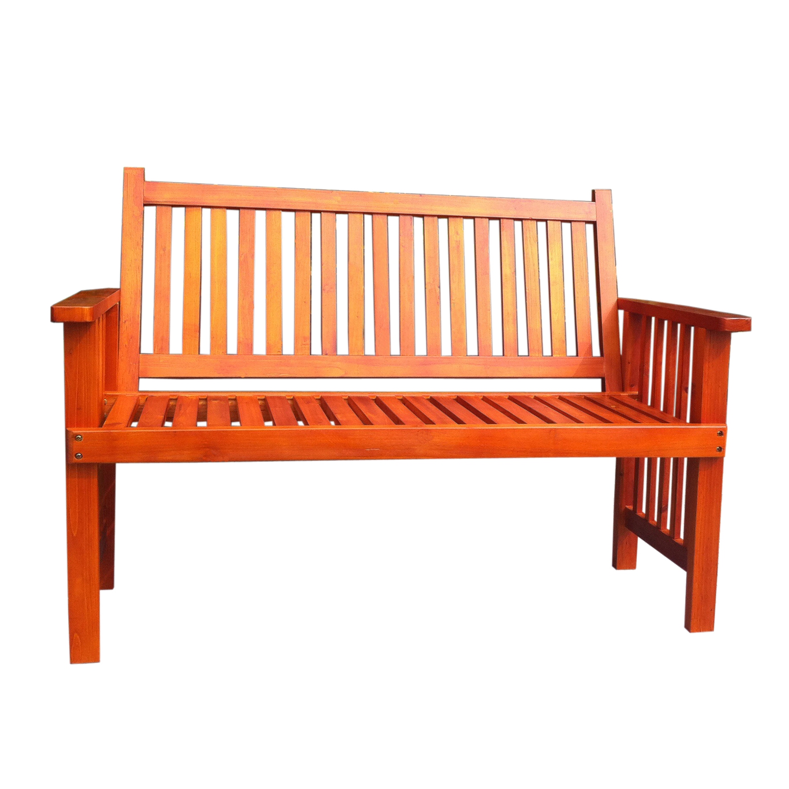 FoxHunter Wooden Garden Bench 2 Seat Seater HardWood Outdoor Patio Park FHWB01 | eBay