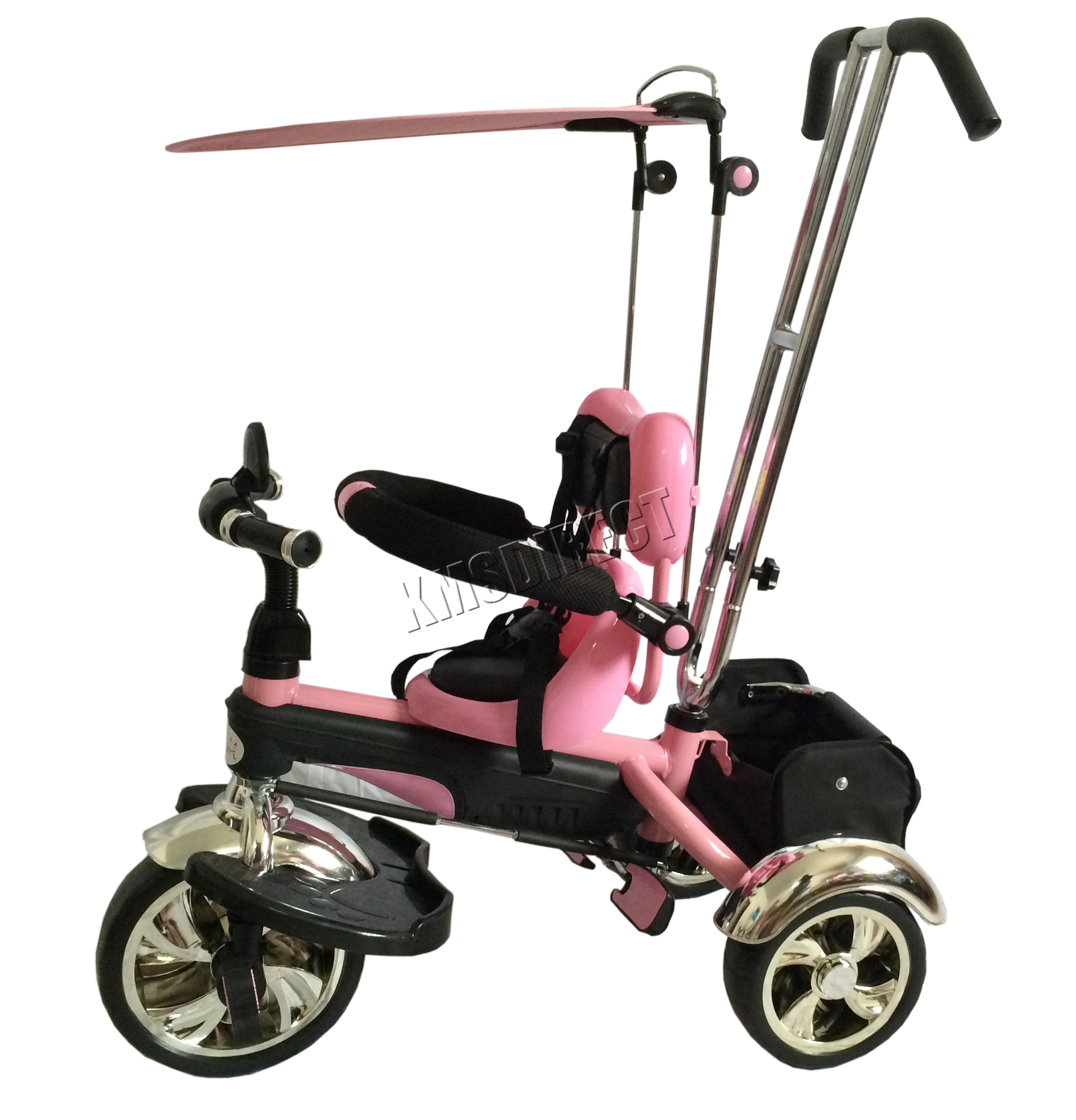 Childrens Trike With Parent Handle 2024 www.alhudapk