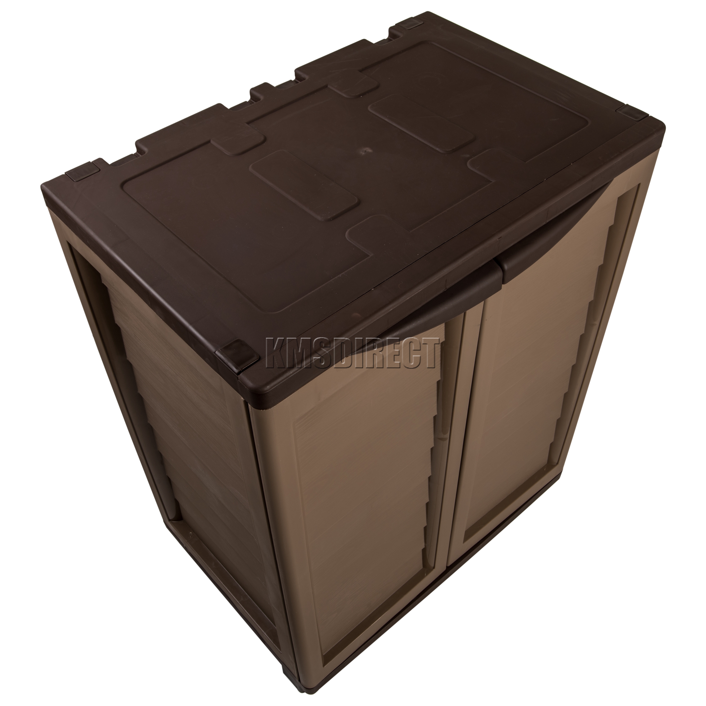 Starplast Outdoor Plastic Garden Utility With 2 Shelves Storage