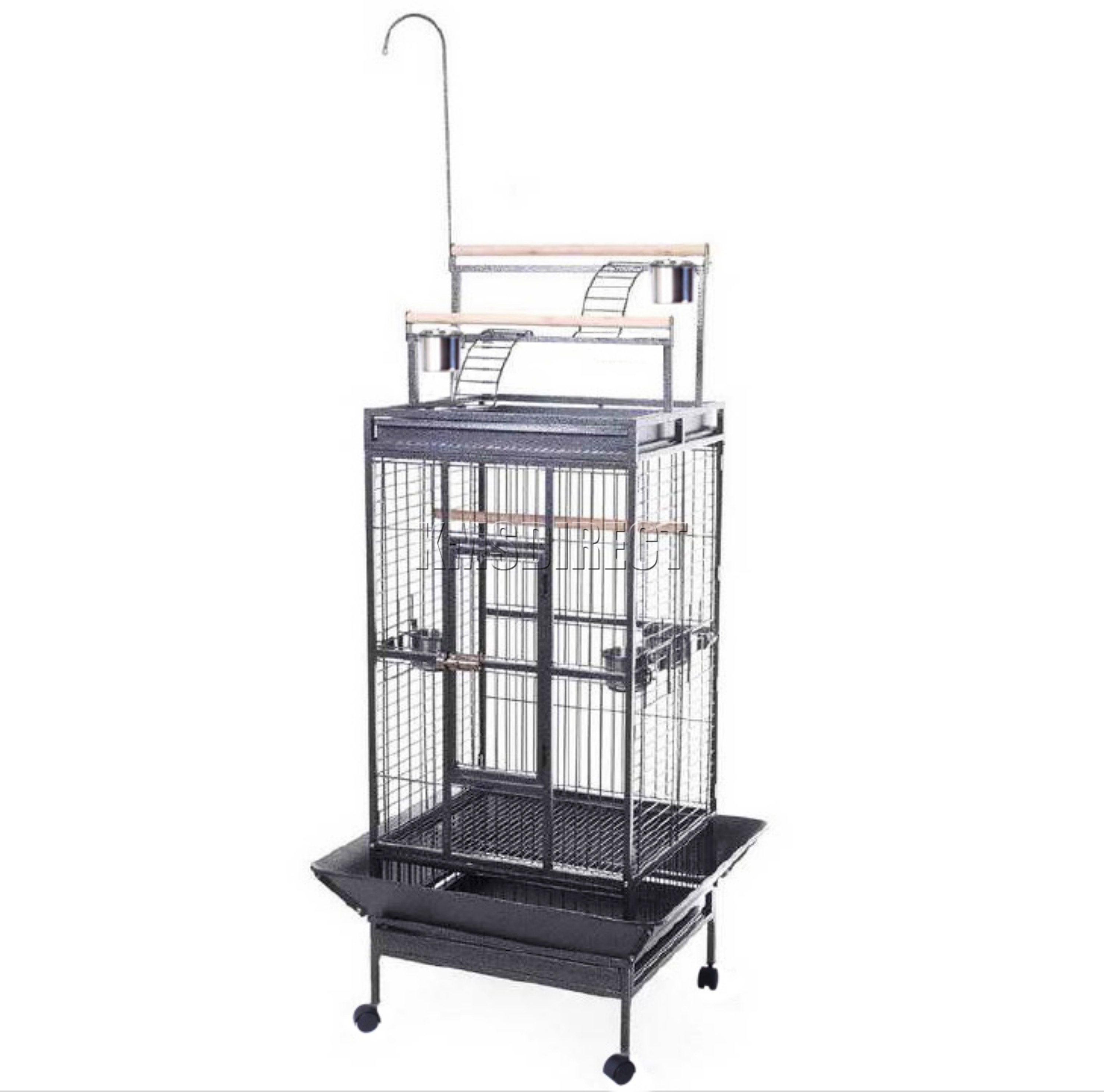 large cockatoo bird cage with stand